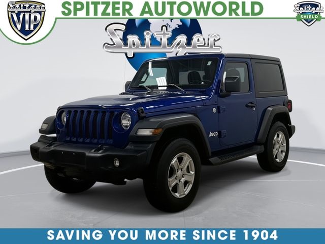 Ocean Blue Metallic Clearcoat 2018 Jeep Wrangler Sport S 4WD SUV / Crossover Four-Wheel Drive 8-Speed Automatic