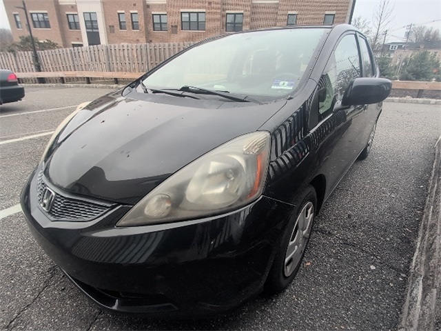 Black 2013 Honda Fit Base Hatchback Front-Wheel Drive 5-Speed Automatic