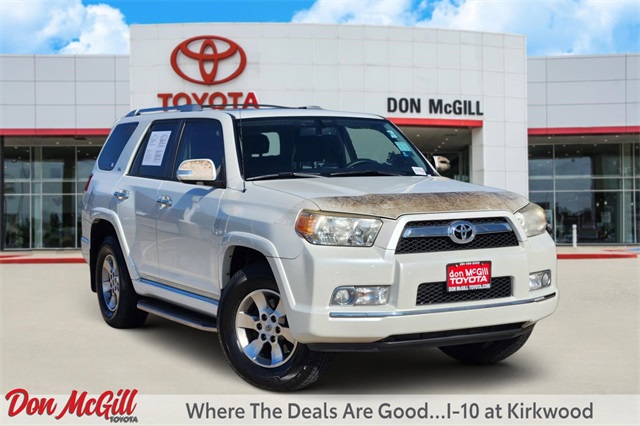 2013 Toyota 4Runner SR5 White at Baytown Hyundai