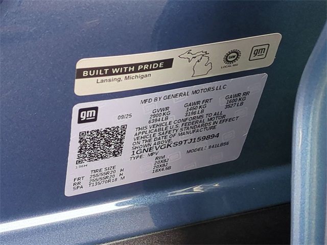 2026 Chevrolet Traverse LT for sale at PATRIOT CHEVROLET OF LIMERICK