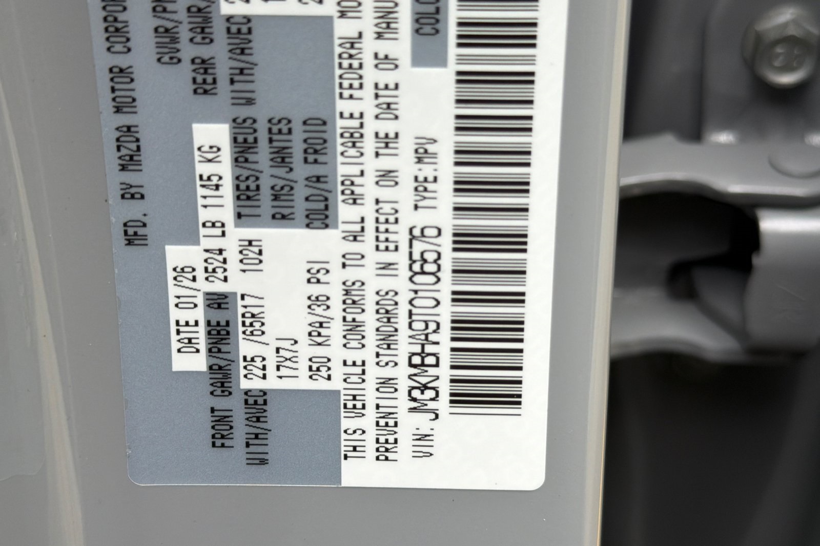 2026 Mazda CX-5 S Select - Photo 27
