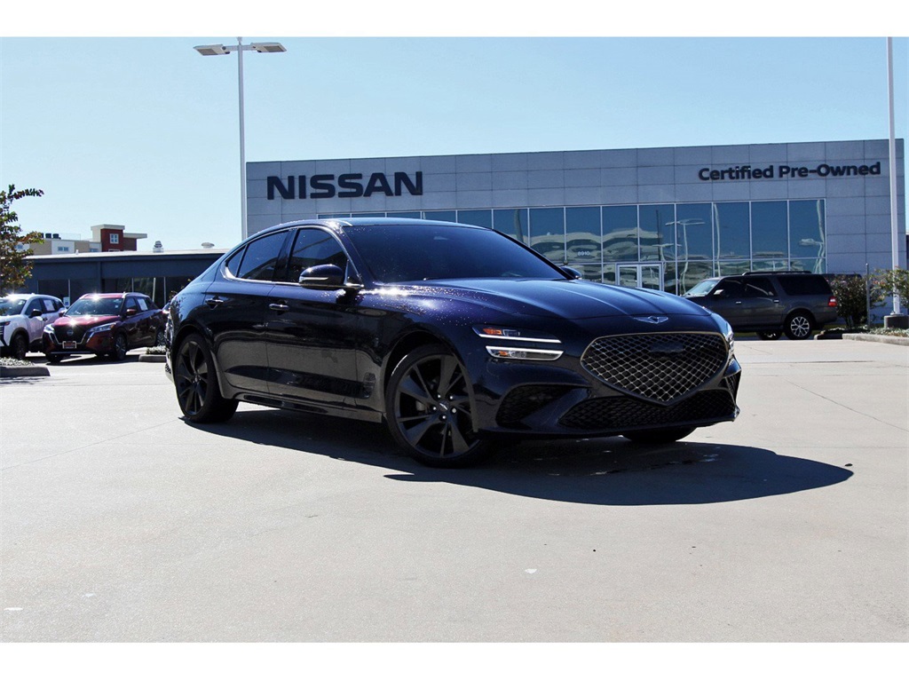 2023 Genesis G70 2.0T Blue at Central Houston Nissan