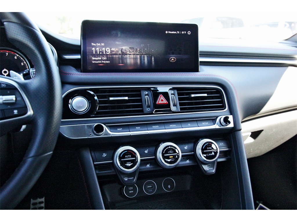 2023 Genesis G70 2.0T Blue at Central Houston Nissan