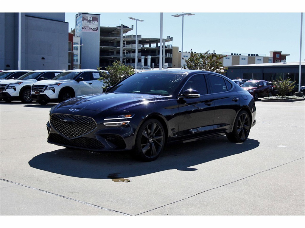 2023 Genesis G70 2.0T Blue at Central Houston Nissan