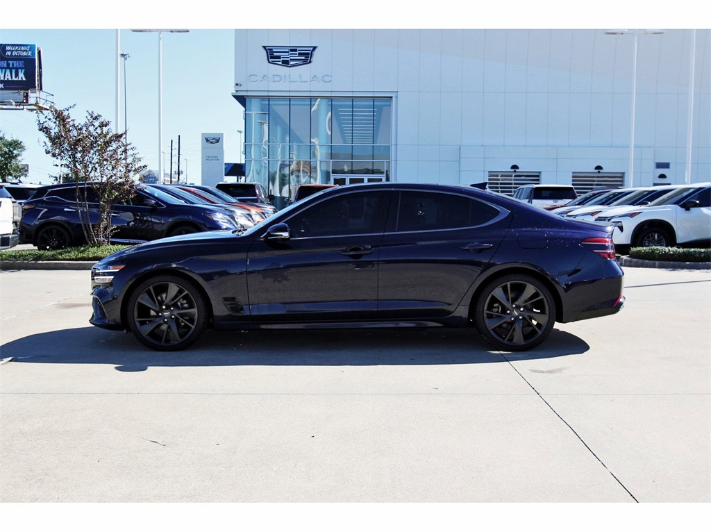 2023 Genesis G70 2.0T Blue at Central Houston Nissan