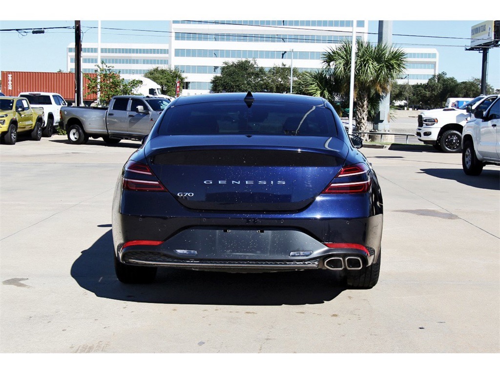 2023 Genesis G70 2.0T Blue at Central Houston Nissan
