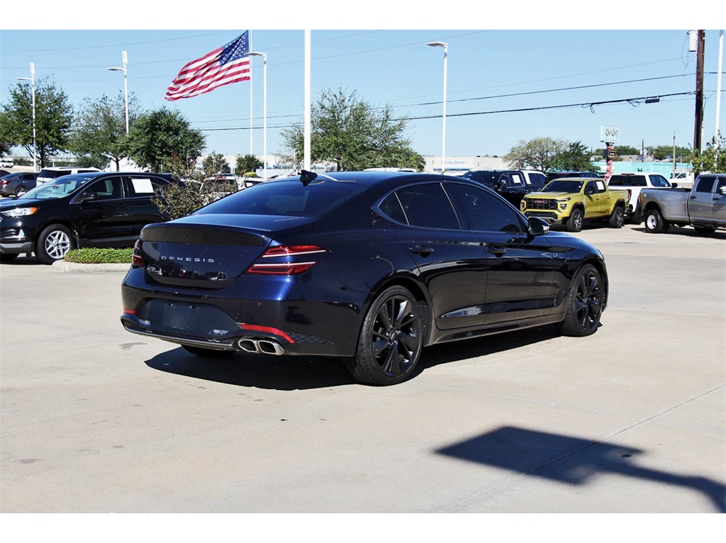 2023 Genesis G70 2.0T Blue at Central Houston Nissan