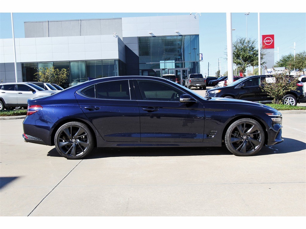 2023 Genesis G70 2.0T Blue at Central Houston Nissan