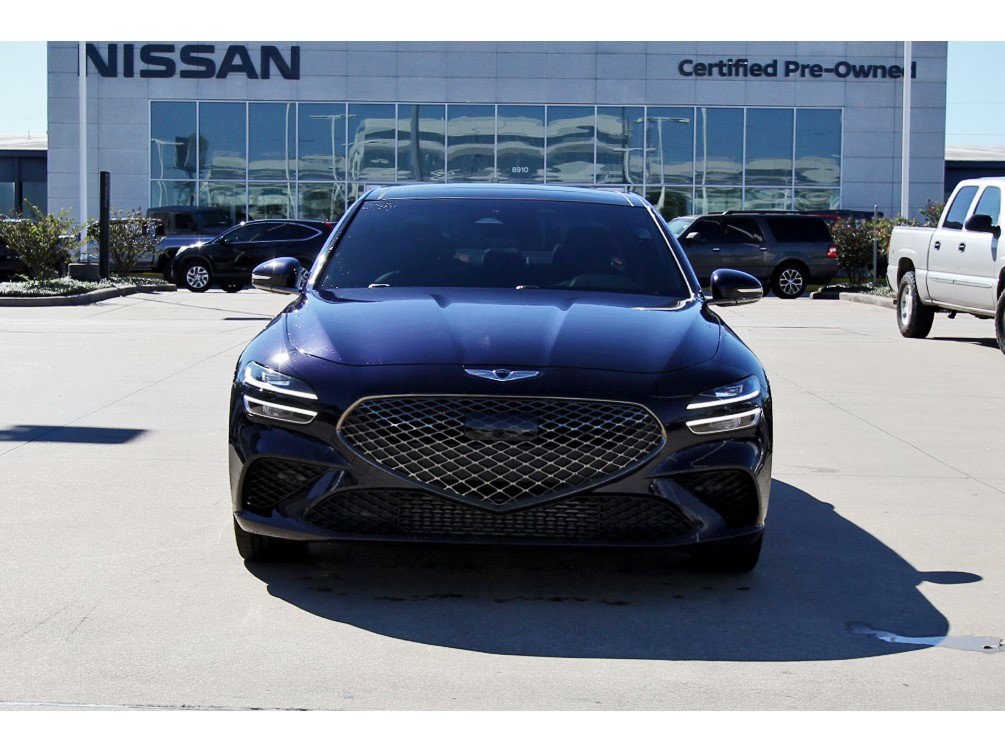 2023 Genesis G70 2.0T Blue at Central Houston Nissan