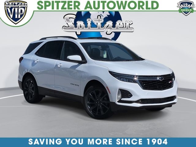 Summit White 2023 Chevrolet Equinox RS with 1RS FWD SUV / Crossover Front-Wheel Drive Automatic