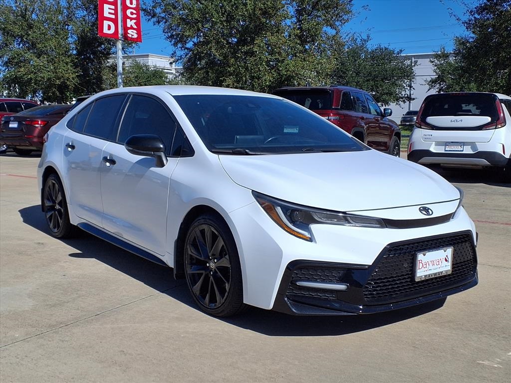 2020 Toyota Corolla SE White at DeMontrond Mazda