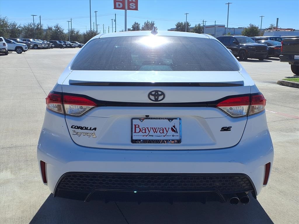 2020 Toyota Corolla SE White at DeMontrond Mazda