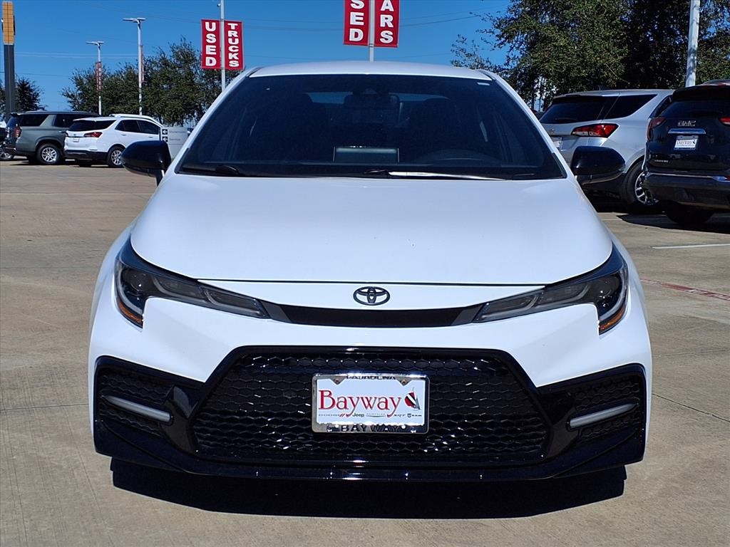 2020 Toyota Corolla SE White at DeMontrond Mazda