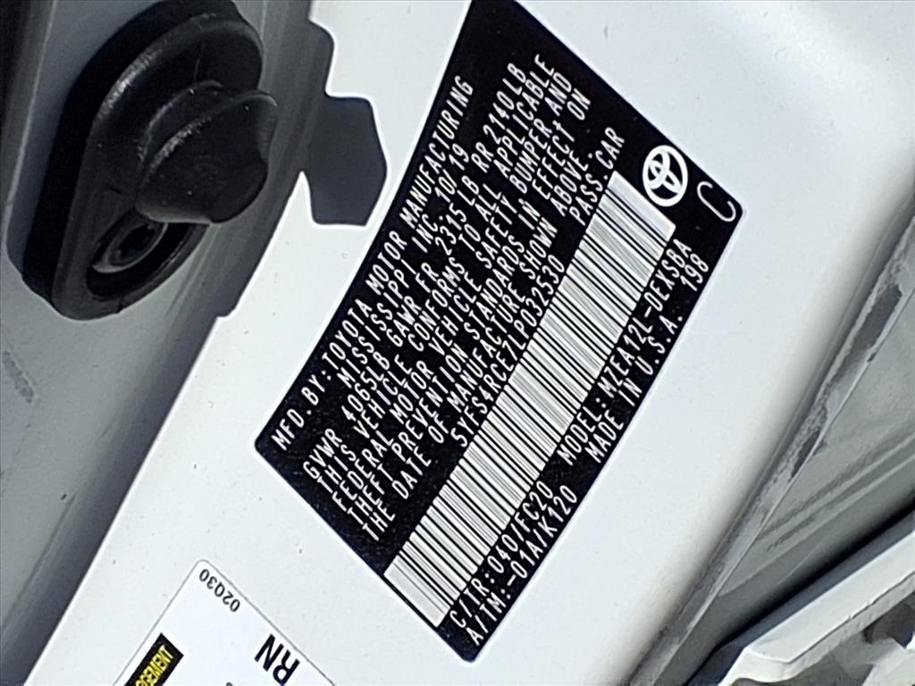 2020 Toyota Corolla SE White at DeMontrond Mazda