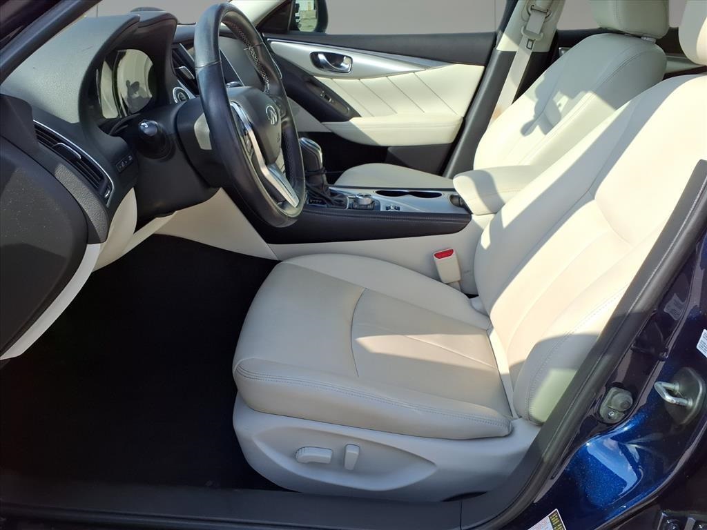 2021 INFINITI Q50 3.0t LUXE Blue at North Houston Mitsubishi