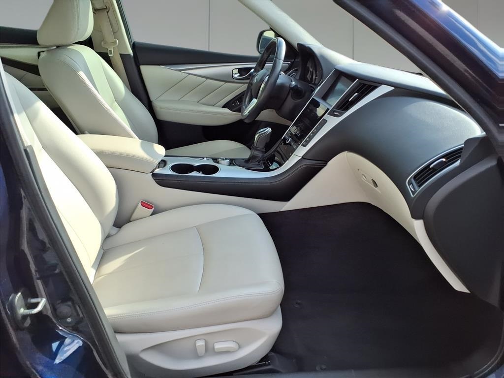 2021 INFINITI Q50 3.0t LUXE Blue at North Houston Mitsubishi