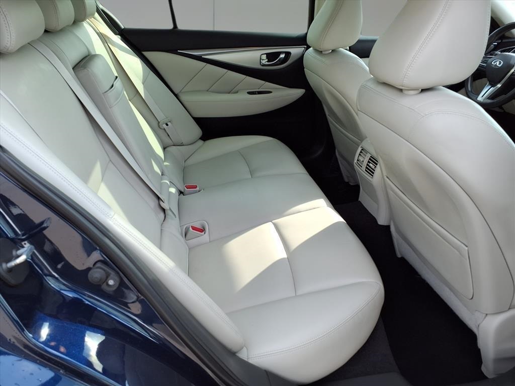 2021 INFINITI Q50 3.0t LUXE Blue at North Houston Mitsubishi