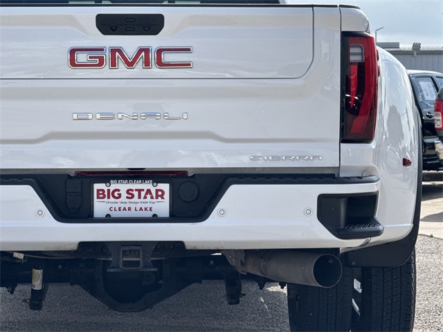 2025 GMC Sierra 3500HD Denali White at Central Houston Nissan