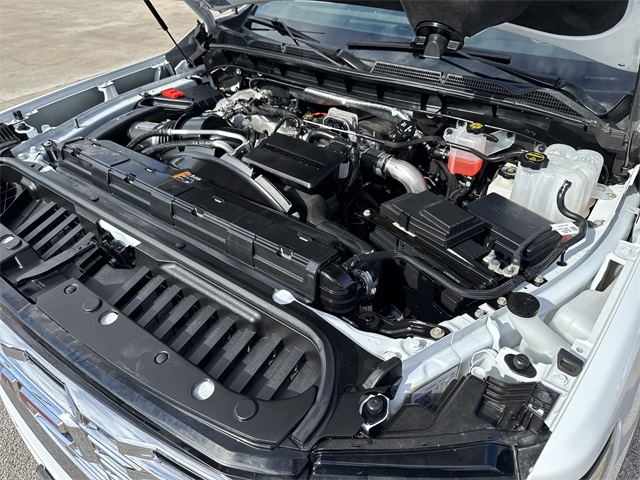 2025 GMC Sierra 3500HD Denali White at Central Houston Nissan