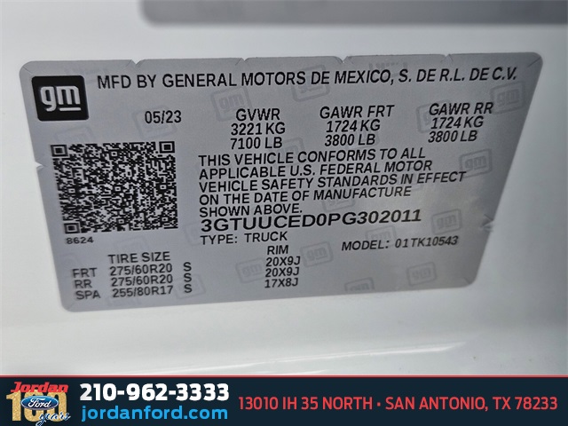 Used Car 2023 Gmc Sierra 1500  Elevation For Sale Under $50,000 In San Antonio, Texas