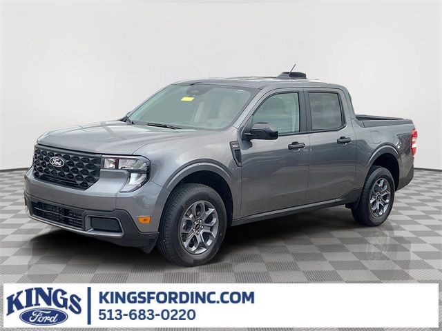 Carbonized Gray Metallic 2025 Ford Maverick XLT SuperCrew AWD Pickup Truck All-Wheel Drive Continuously Variable Transmission