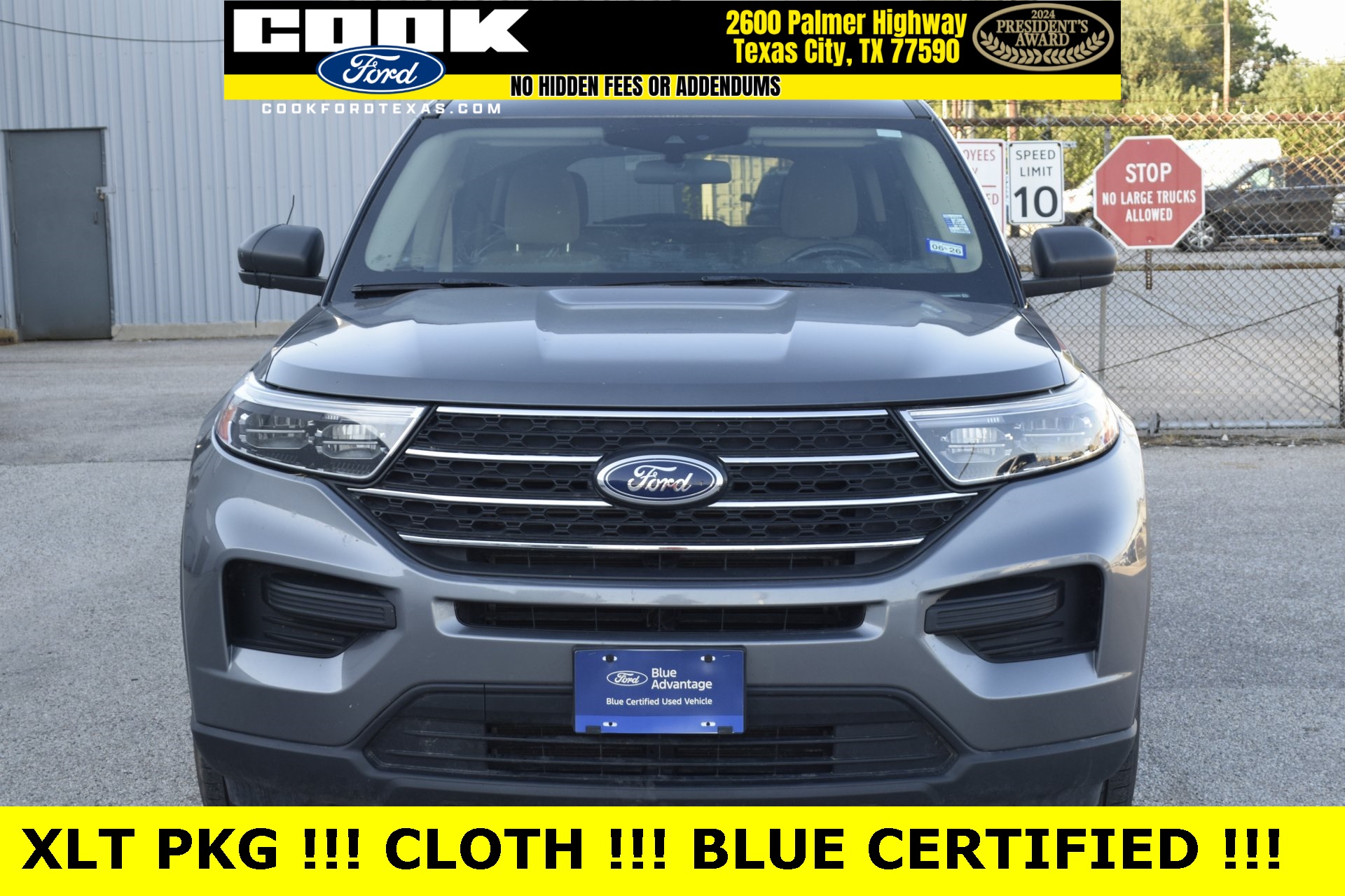 2021 Ford Explorer XLT Gray at Parkway Family Mazda