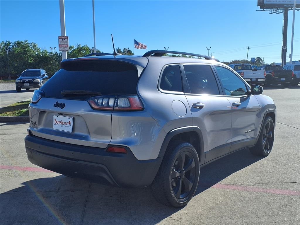 2020 Jeep Cherokee Altitude Silver at Texan Dodge Chrysler Jeep Ram