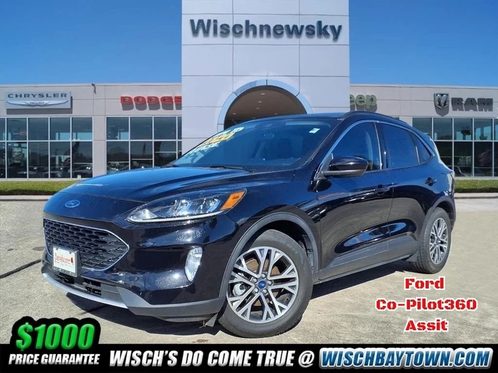 2020 Ford Escape SEL Black at North Houston Mitsubishi