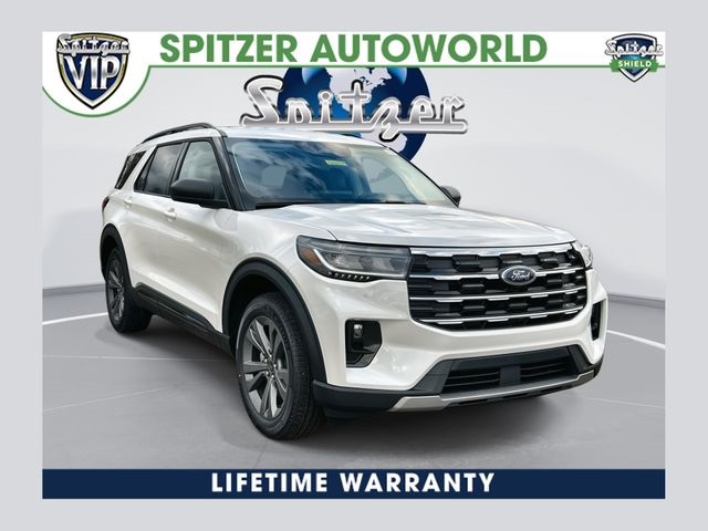 Star White Metallic Tri-Coat 2026 Ford Explorer Active AWD SUV / Crossover All-Wheel Drive Automatic