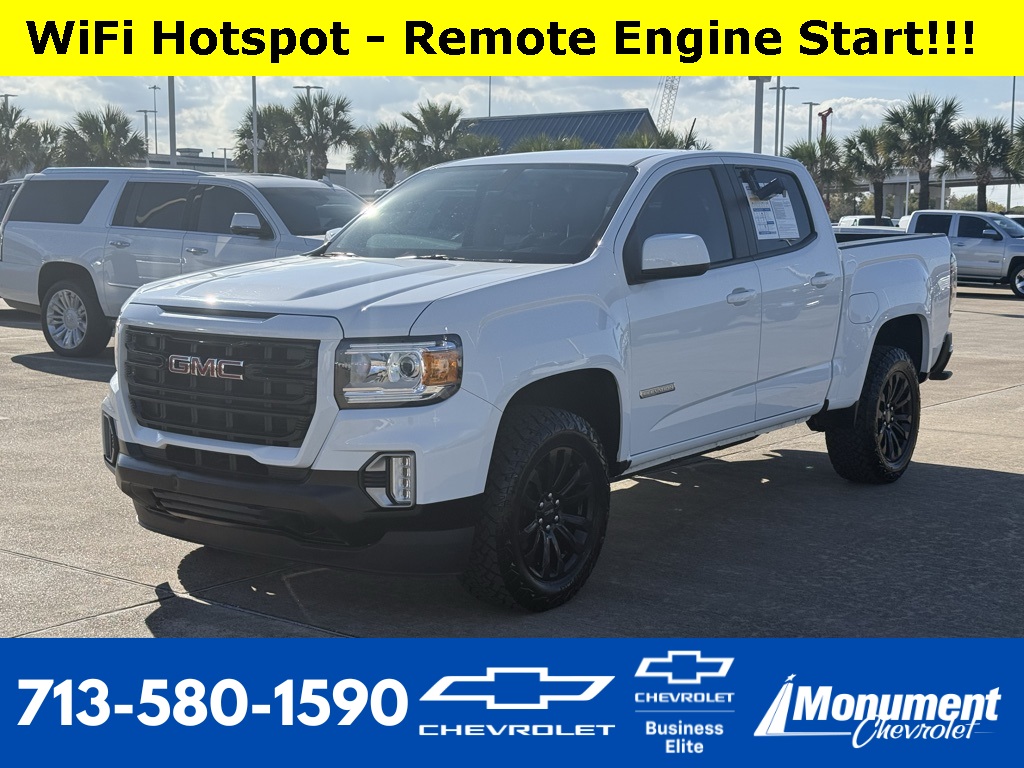2022 GMC Canyon Elevation White at Monument Chevrolet