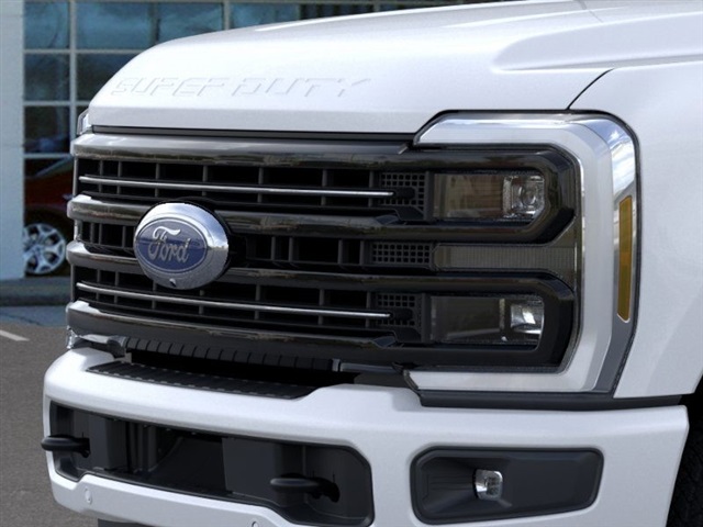 2025 Ford F-350SD Platinum White at Wharton Ford