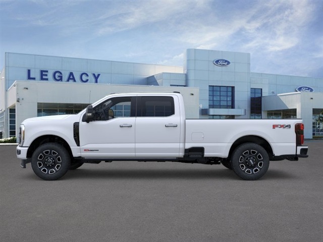 2025 Ford F-350SD Platinum White at Wharton Ford
