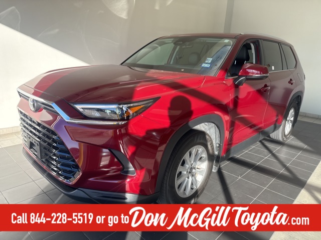 2024 Toyota Grand Highlander XLE Red at Don McGill Toyota