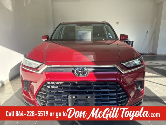 2024 Toyota Grand Highlander XLE Red at Don McGill Toyota