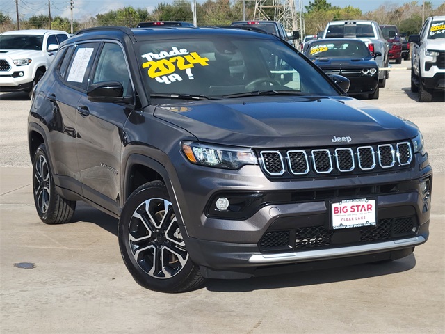 2024 Jeep Compass Limited Black at Martin Chrysler Dodge Jeep Ram