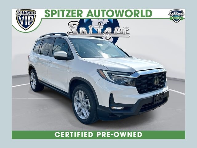Platinum White 2024 Honda Passport SUV / Crossover All-Wheel Drive 9-Speed Automatic