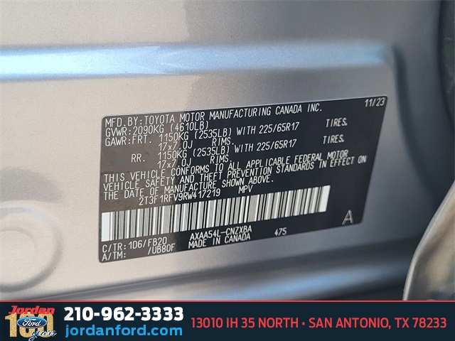 Used Car 2024 Toyota Rav4  Le For Sale Under $30,000 In San Antonio, Texas