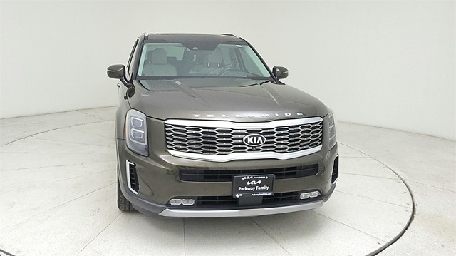 2021 Kia Telluride SX Green at Shottenkirk Kia Fort Bend