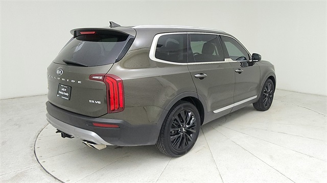 2021 Kia Telluride SX Green at Shottenkirk Kia Fort Bend
