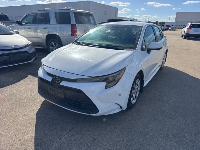 2024 Toyota Corolla LE White at Don McGill Toyota