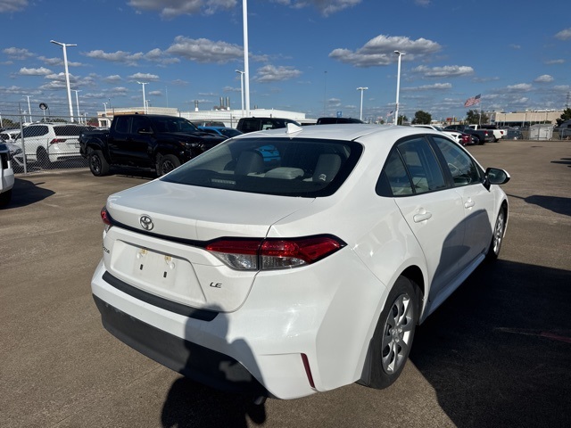 2024 Toyota Corolla LE White at Don McGill Toyota