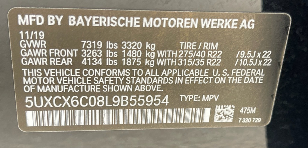 2020 BMW X7 M50i Black at Ultimate Motorsports