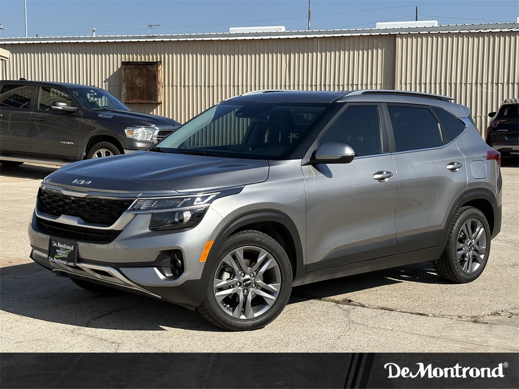 2023 Kia Seltos S Gray at Joe Myers Mazda Kia