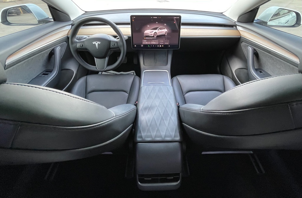 2022 Tesla Model 3 Base White at Emmons Autoplex