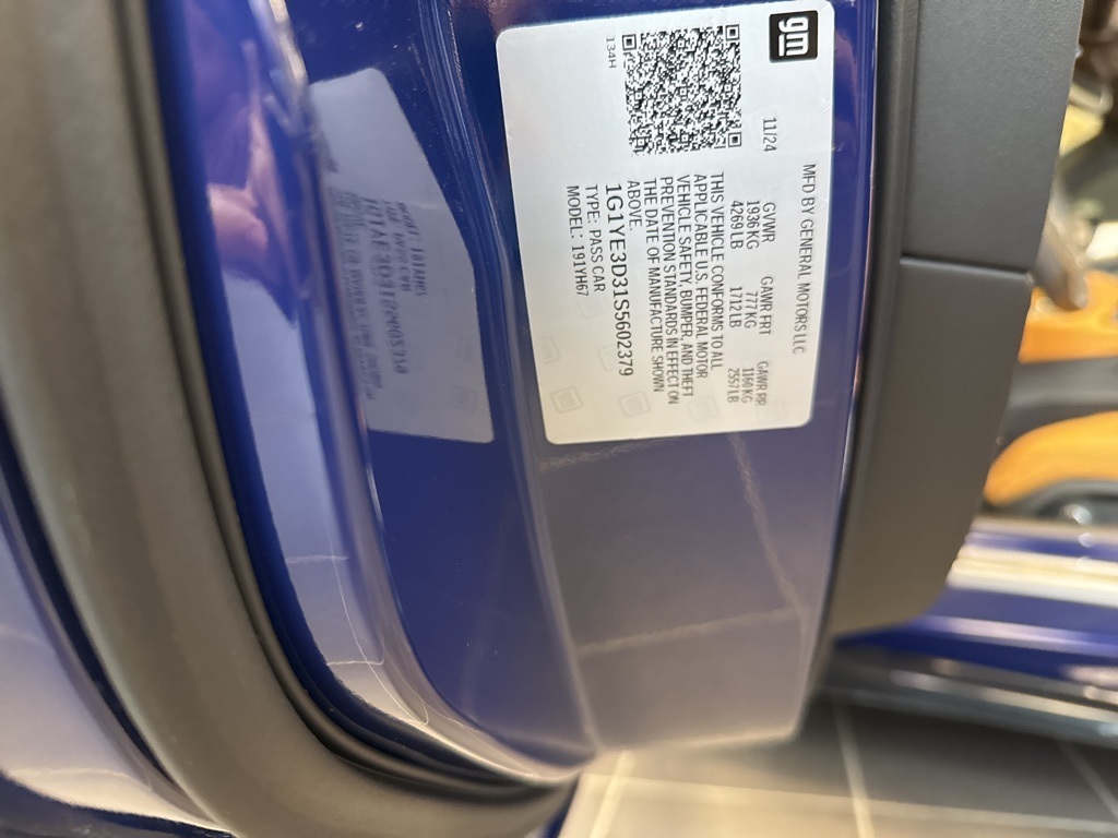 2025 Chevrolet Corvette