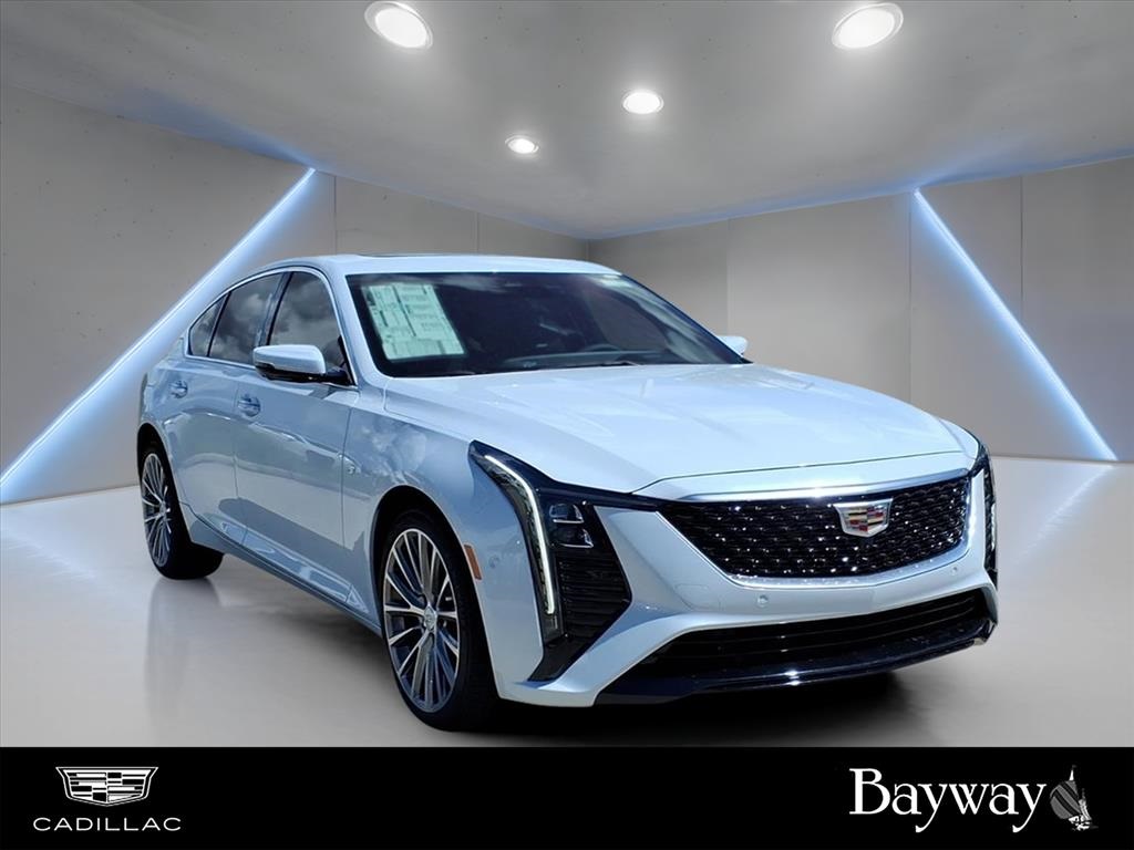 2026 Cadillac CT5 Premium Luxury White at Bayway Cadillac Southwest