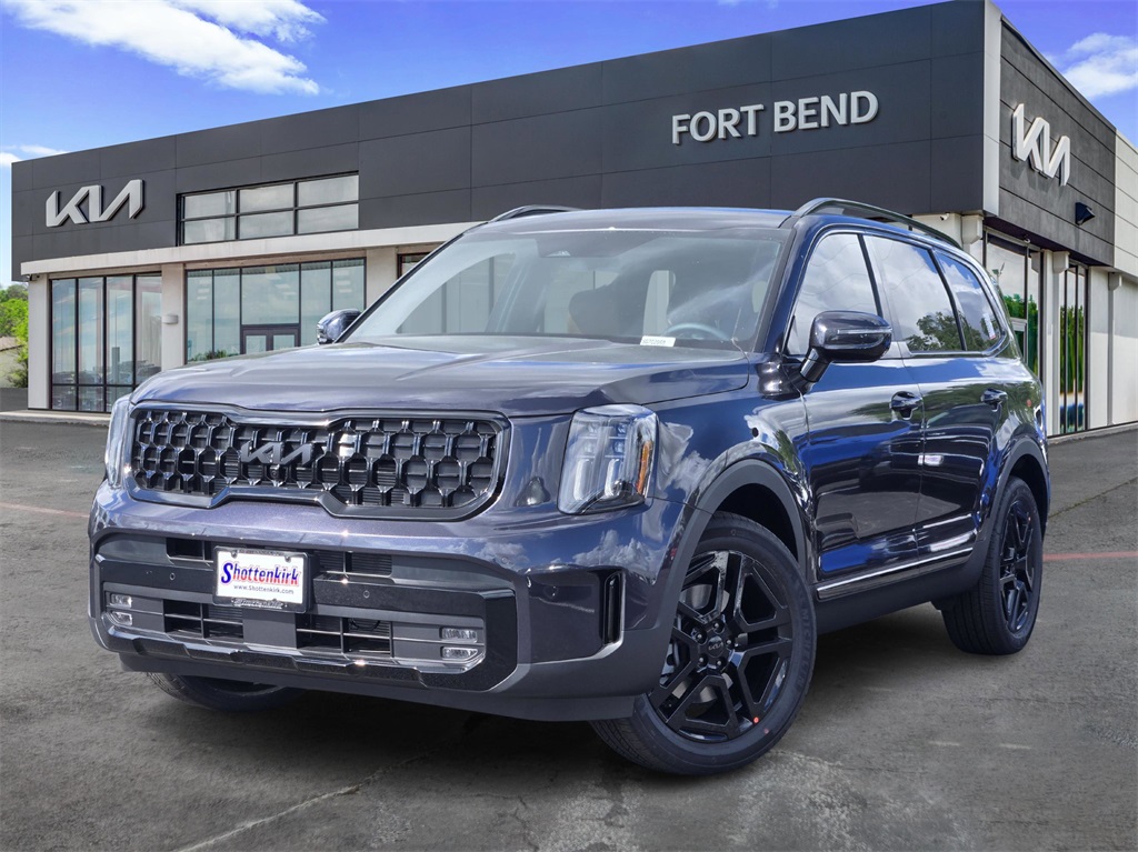 2025 Kia Telluride SX X-Line Gray at Shottenkirk Kia Fort Bend