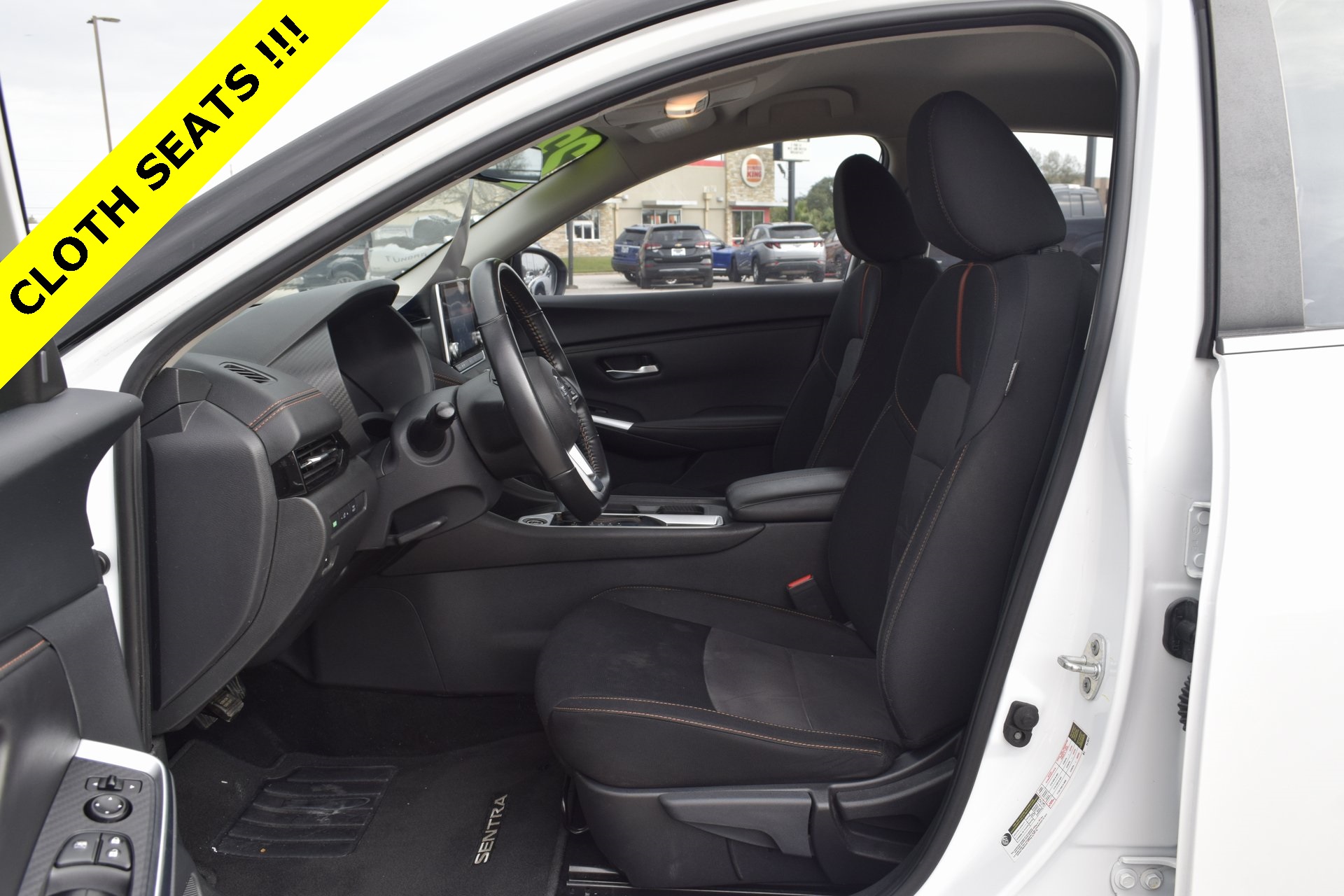 2023 Nissan Sentra SR White at Central Houston Nissan