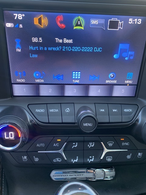 Used Car 2017 Chevrolet Corvette  Grand Sport For Sale Under $60,000 In San Antonio, Texas