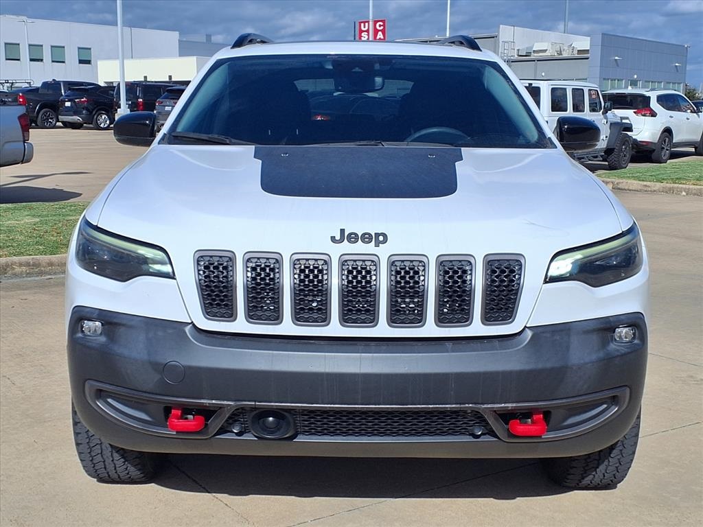 2022 Jeep Cherokee Trailhawk White at DeMontrond Gulf Freeway